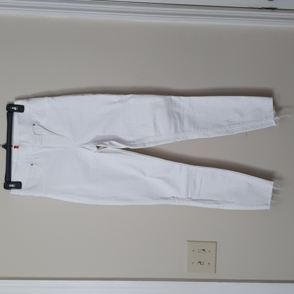 Spanx High RIse Distress Skinny Jeans - Picture 3 of 10